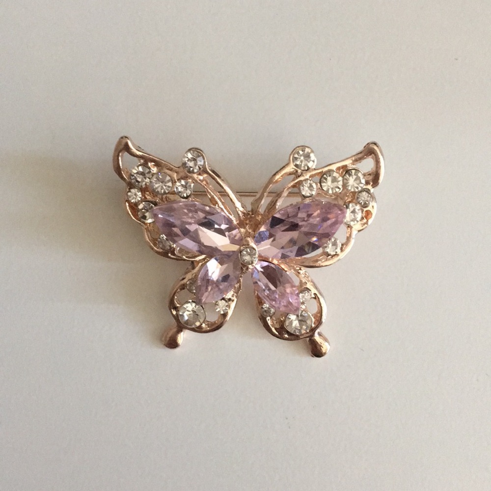 Butterfly brooch